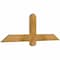 Ekena Millwork Eugene Rough Sawn Timber Gable Bracket, Western Red Cedar, 48"W x 16"H x 2"D x 4"F, 8/12 Pitch GBW048X16X0204EUG00RWR - alternate 4
